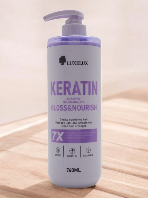 Luxelux Șampon cu Keratină pentru Păr 760 ml