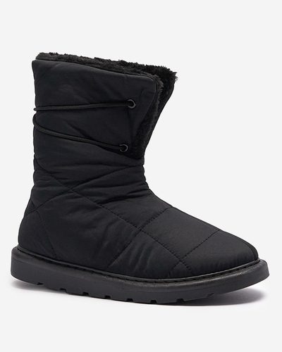 Negru cizme pentru femei a'la cizme de zăpadă Amirfu- Footwear