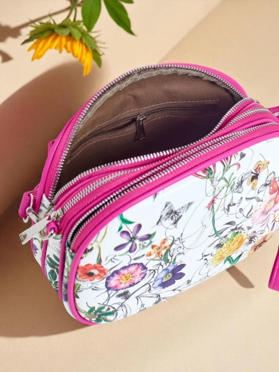 Royalfashion Geantă mică de damă din piele ecologică Floriana