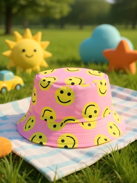 Royalfashion Pălărie tip bucket pentru copii Color Splash Bucket