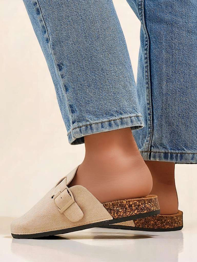 Royalfashion Șlapi închiși pentru femei Zanbelo