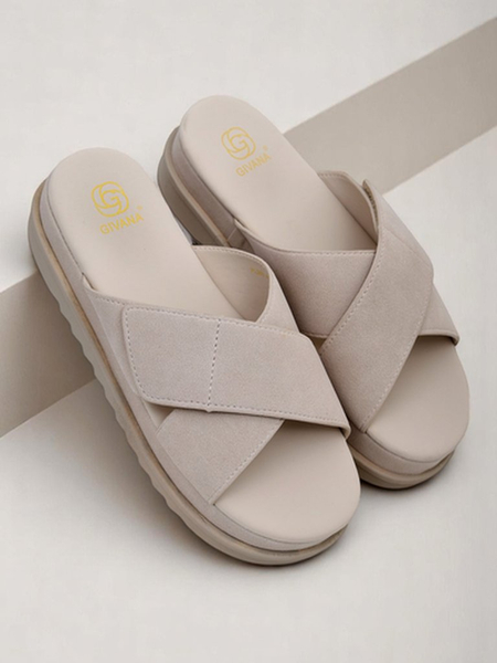 Royalfashion Sandale flat pentru femei Evre