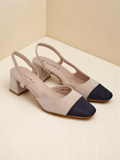 Royalfashion Női alacsony sarkú, díszes orrú Elegánzo cipő