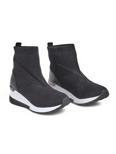 Sneakeri wedge cu talpă înaltă pentru femei de la Royalfashion, cu strassuri Viseq