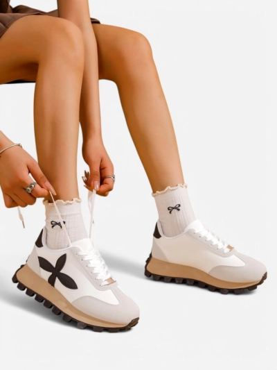 Royalfashion Sneakers sportive pentru femei pe o talpă mai groasă Aloqa