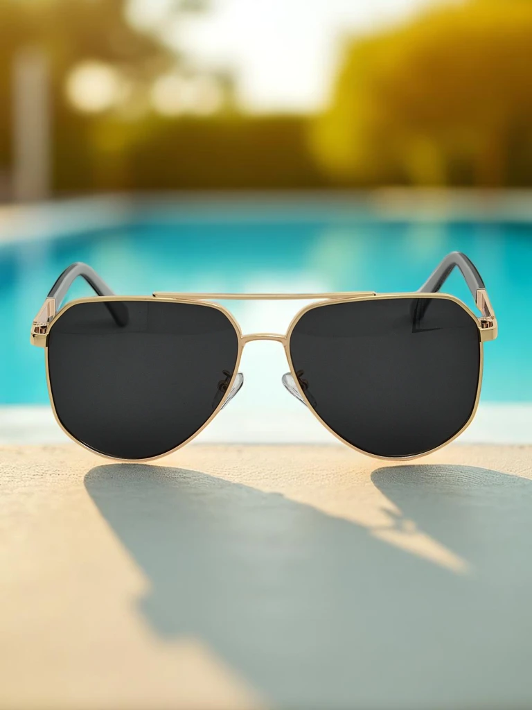 Royalfashion Ochelari de soare aviator pentru femei Avia