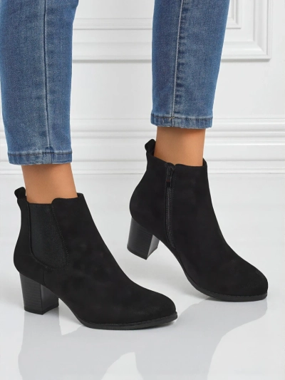 Botki damskie Velvet Trace