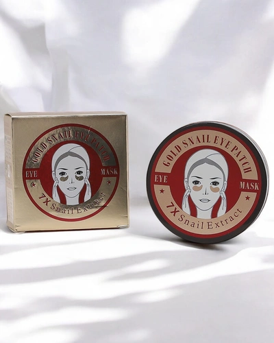 Pachete de gel pentru ochi Luxelux cu mucus de melc 60 de buc.