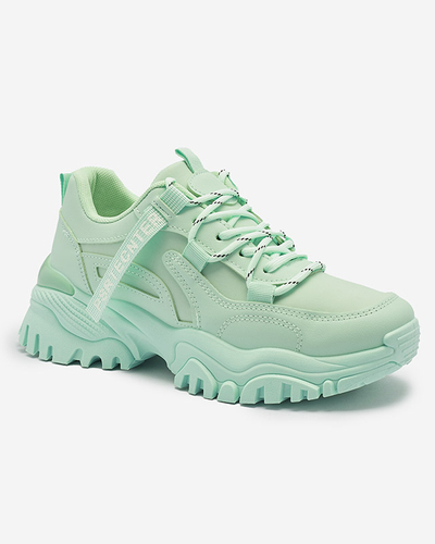 Pantofi sport pentru femei cu adidași mentolate Evilpo- Footwear