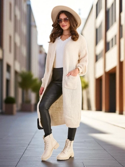 Cardigan tricotat pentru femei Royalfashion