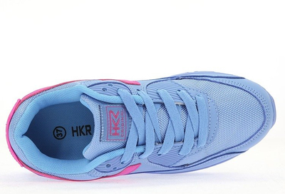 Niebiesko-różowe buty sportowe - Obuwie