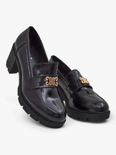 Royalfashion mocasini cu toc pentru femei Blascos