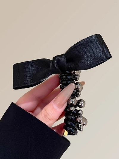 Royalfashion Elastic de păr spirală cu fundiță Spirabella