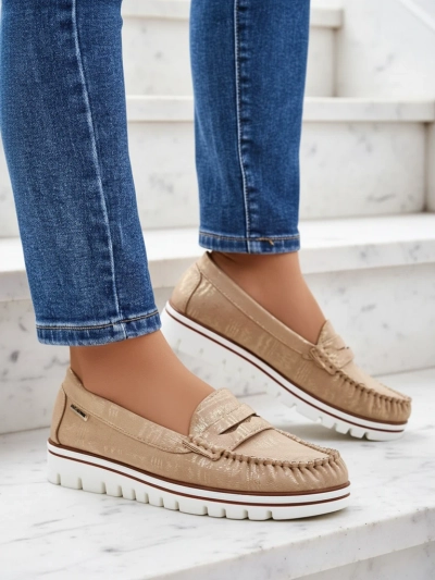 Royalfashion Mocasi din suede ecologic pentru femei Bellisse