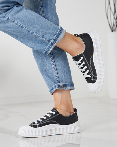 OUTLET Pantofi sport dama negri, adidasi Kerisso - Incaltaminte