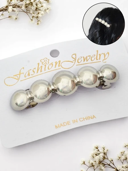 Royalfashion Agrafă de păr cu mărgele tip clește