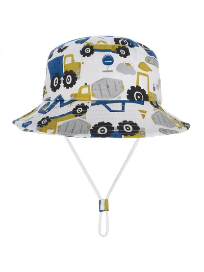 Royalfashion Pălărie tip bucket pentru copii cu petice vesele