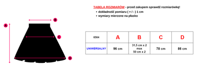Fustă maxi roșie pentru femei - Îmbrăcăminte