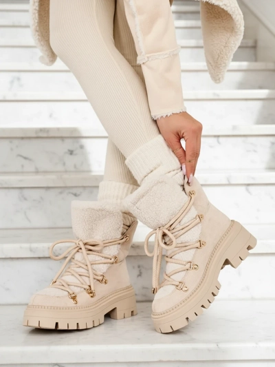 Royalfashion Lozin lace-up cizme de zăpadă pentru femei