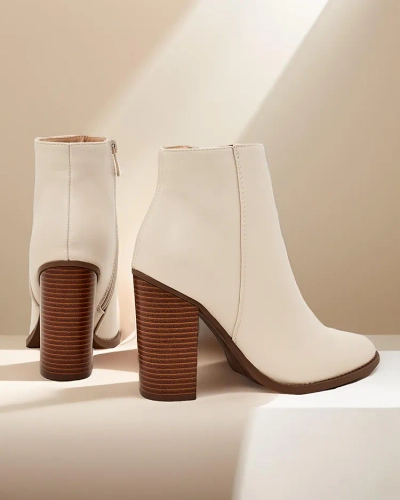 Ghete de damă Royalfashion pe un toc stiletto Toemi