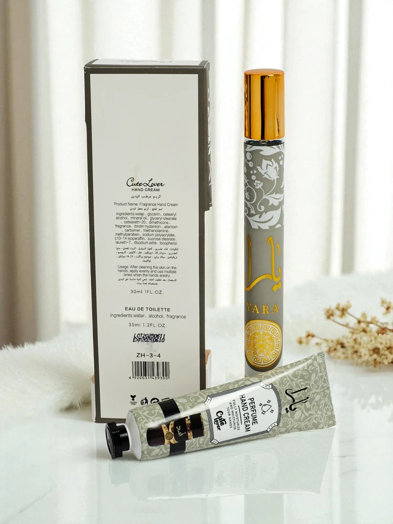 Helena Yara Eleganza Set Parfumat cremă de mâini și apă de toaletă 30ml