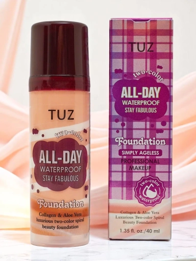 Fond de ten hidratant în două tonuri cu colagen Bej