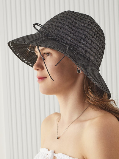 Royalfashion Pălărie de paie pentru femei Sweet Straw