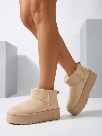 Royalfashion Cizme de zăpadă cu platformă a'la pentru femei Dagodo