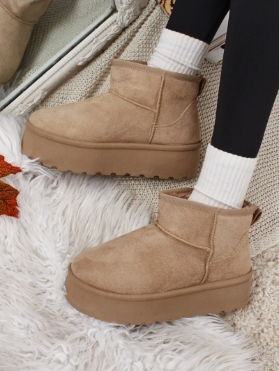 Botine scurte de damă tip snowboots Vessia