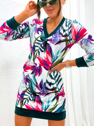 Royalfashion Rochie mini de damă cu model original