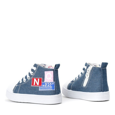 Dziecięce niebieskie trampki Diseey - Obuwie