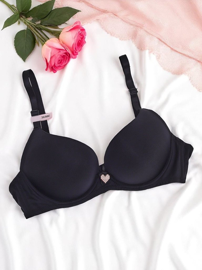 Royalfashion Sutien neted cu burete pentru femei Smooth Fit