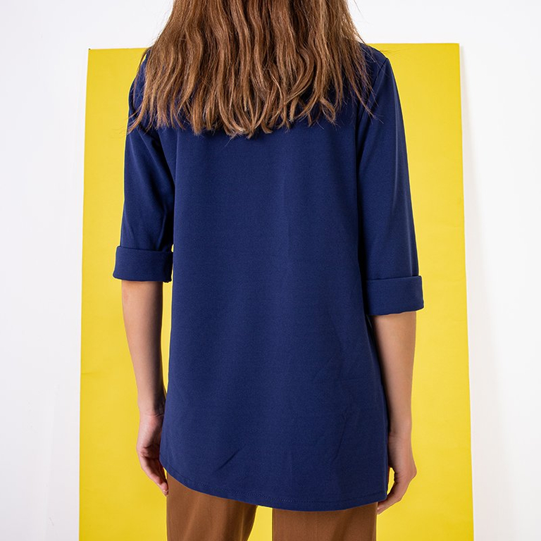 Mantie pentru femei, albastru marin, fără fixare - Îmbrăcăminte