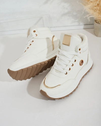 Royalfashion Adidași de damă încălțați cu blană Casill