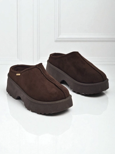 Botine scurte de damă a'la snowboots cu blană Calindra