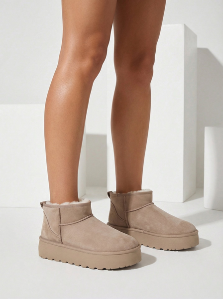 Royalfashion Cizme de zăpadă cu platformă a'la pentru femei Dagodo