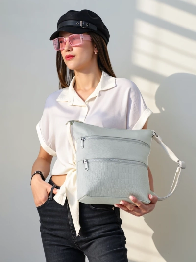 Royalfashion Geantă mică pentru femei din eco-piele
