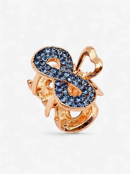 Royalfashion Speld di kabei ku zirkonia TwinkleGrip