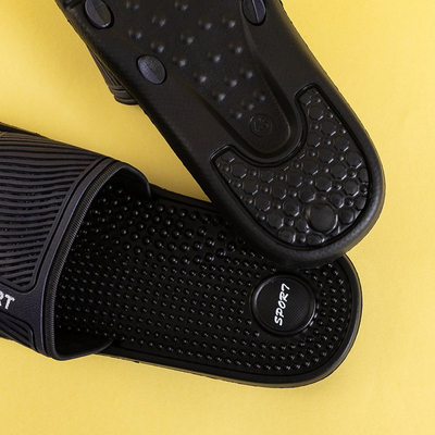 Papuci bărbați cauciuc bleumarin cu vârfuri Liw - Încălțăminte