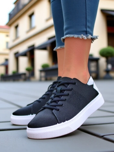 Royalfashion Pantofi sport din material pentru femei Esellaf