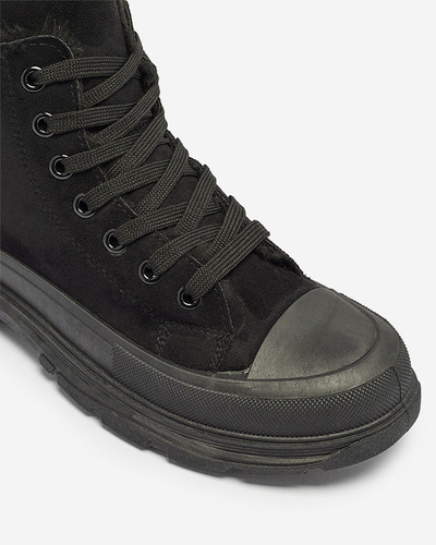 Pantofi sport a'la izolate pentru femei, pantofi sport a'la sneakers în negru Benvilo- Footwear