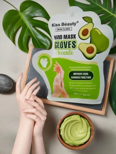 Mască de mâini - mănuși cu parfum de Avocado