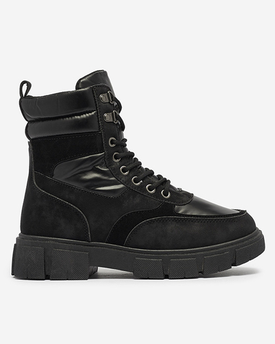 Cizme de vânătoare izolate pentru femei negre Kasemi- Footwear