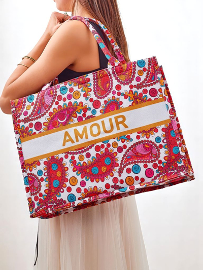 Royalfashion Geantă din material textil Amour Vibes