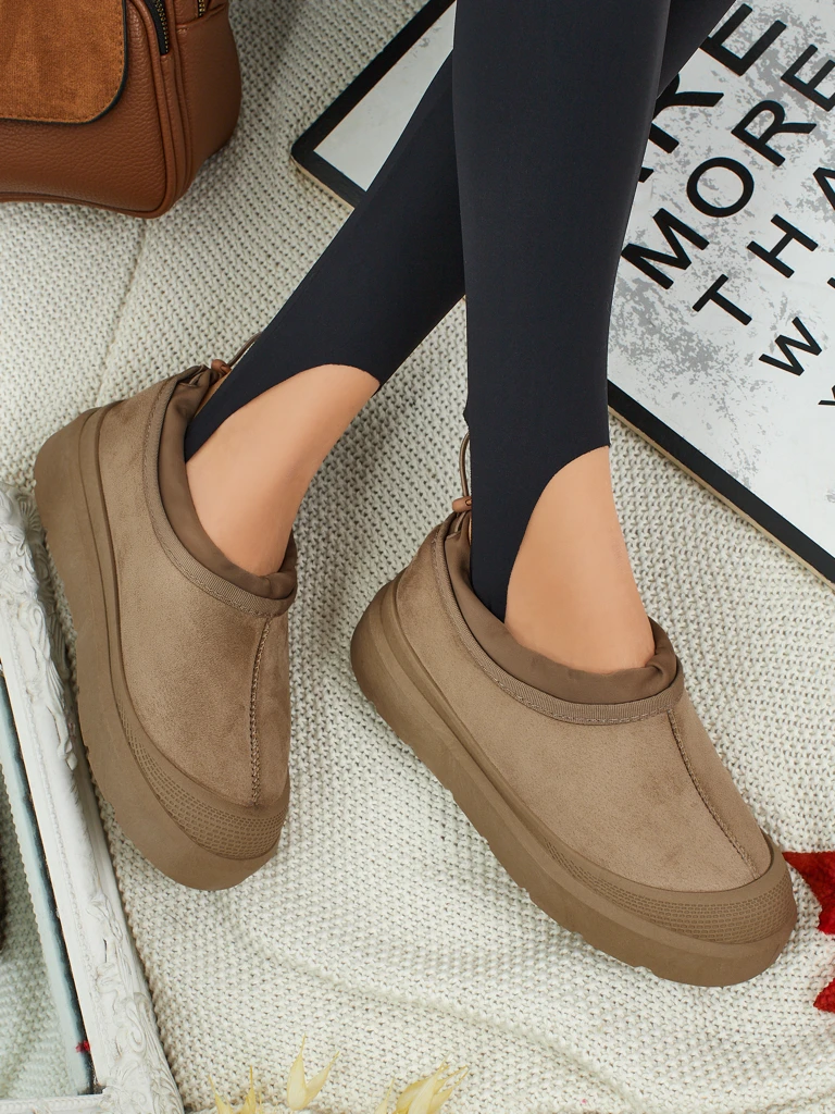 Botine scurte de damă tip snowboots Velisee