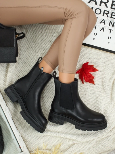 Botine de damă eco piele Solmira