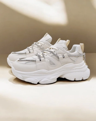 Royalfashion Pantofi sport pentru femei cu talpă groasă Reterri