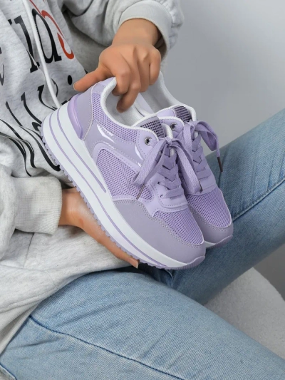 Royalfashion Pantofi sport pentru femei cu platformă Revided