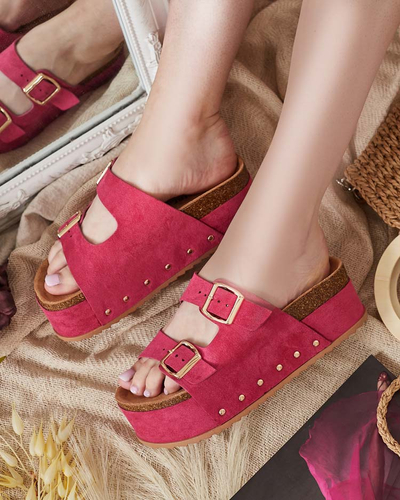 Royalfashion Șlapi cu platformă Sodass pentru femei