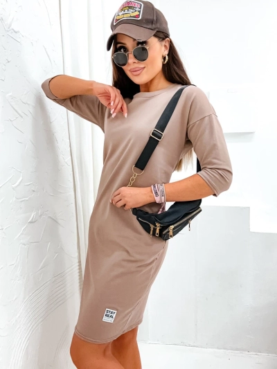 Royalfashion Rochie mini din material textil pentru femei